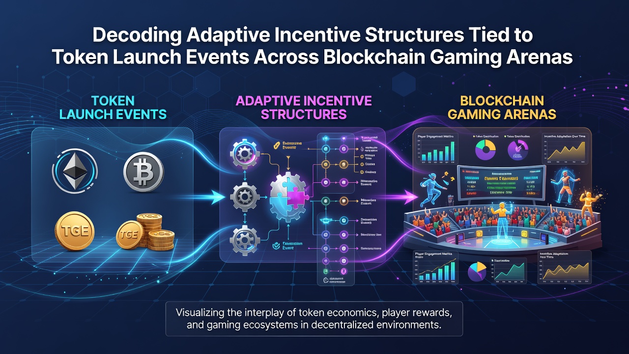 Darstellung von Token-Verteilungswegen und adaptiven Belohnungen in Gaming-Netzwerken