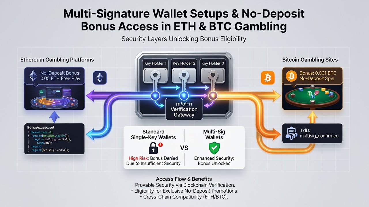 Vergleich von Ethereum- und Bitcoin-Multi-Signatur-Wallets in Glücksspielumgebungen