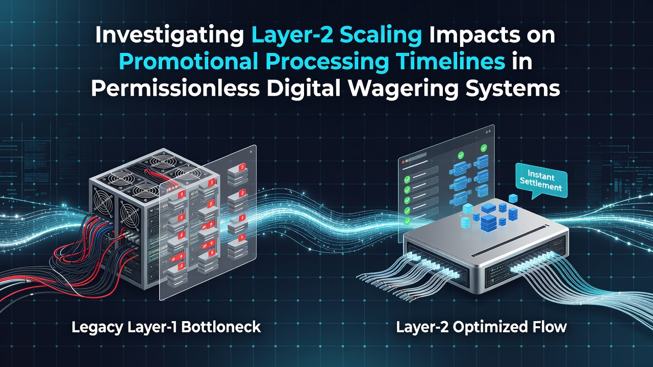 Darstellung von Layer-2-Netzwerken und deren Einfluss auf Transaktionsgeschwindigkeiten in Blockchain-basierten Wettplattformen