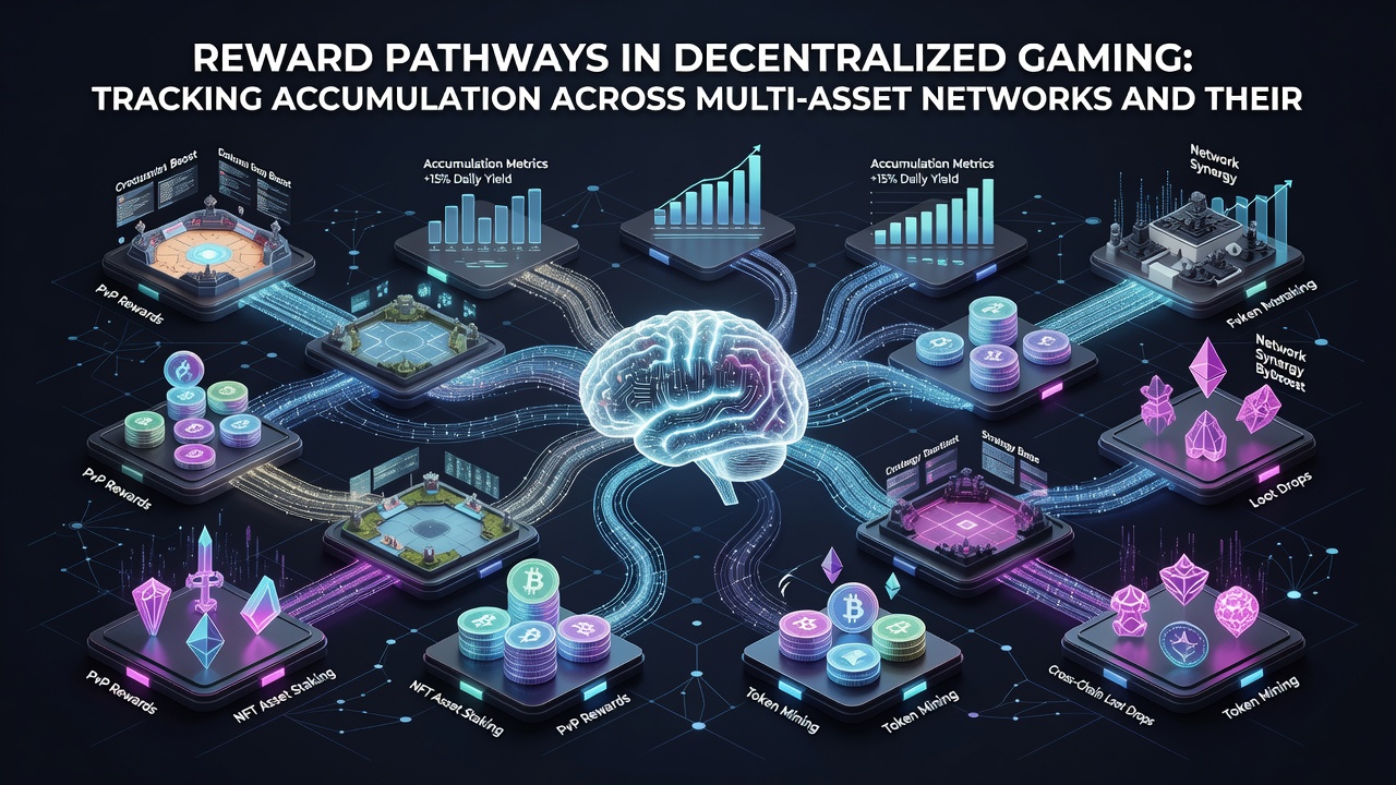 Detaillierte Darstellung von Akkumulationsmustern und Retention-Effekten in Multi-Chain-Gaming