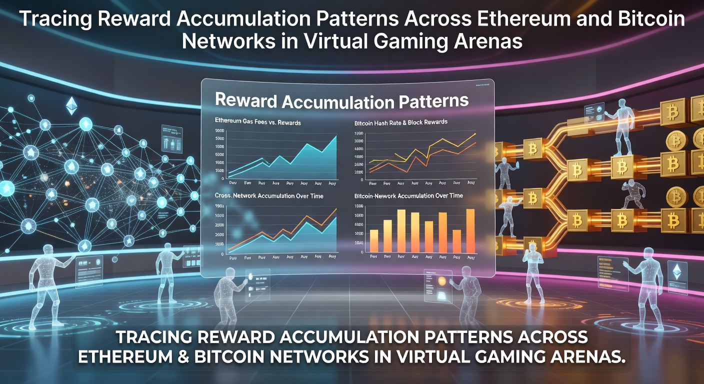 Visualisierung von Belohnungsströmen in Ethereum- und Bitcoin-Netzwerken für virtuelle Spiele